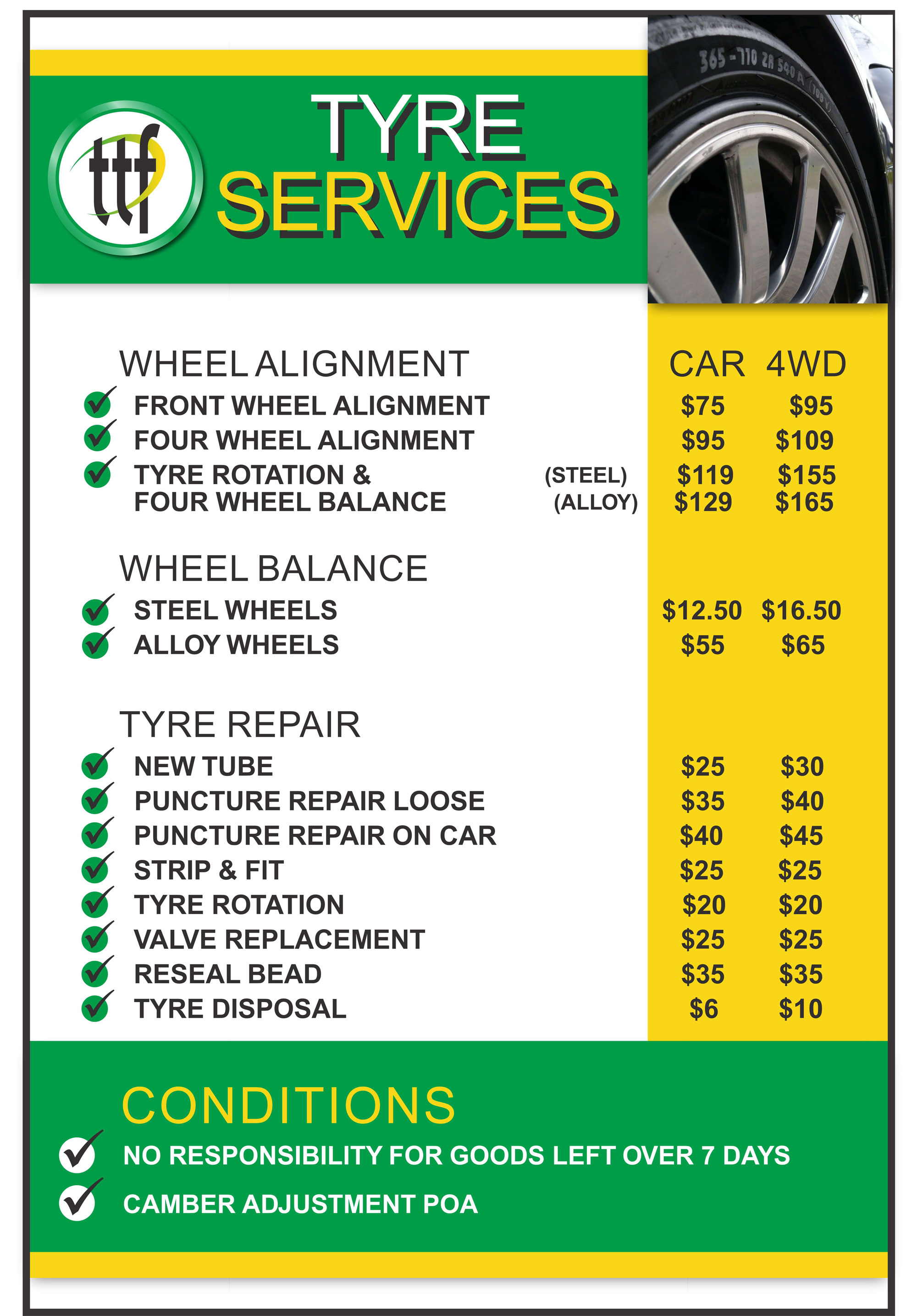 TTF Tyre Service